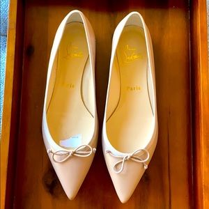 Barely Worn Christian Louboutin Hall Flats